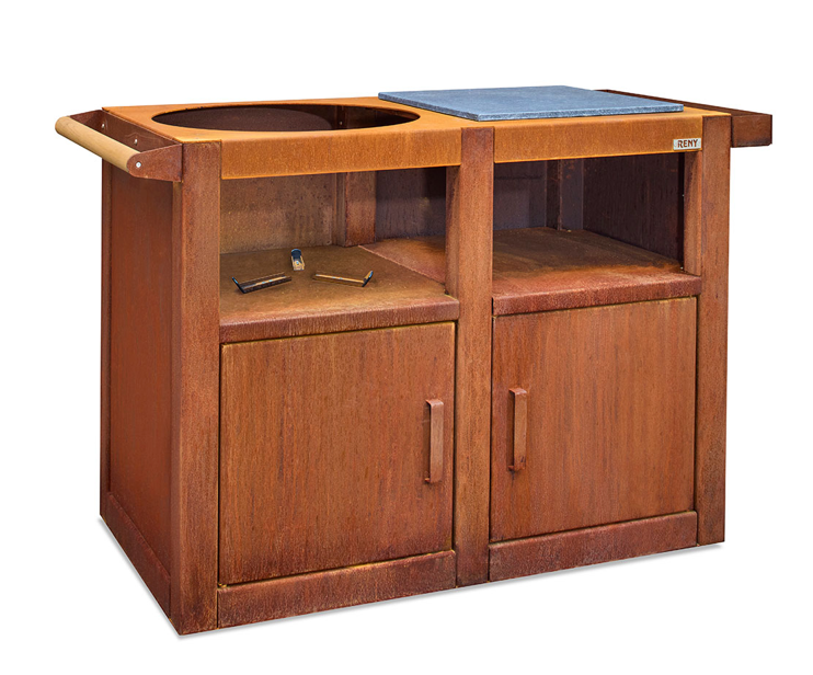 RB73 Outdoor trolley BBQuar