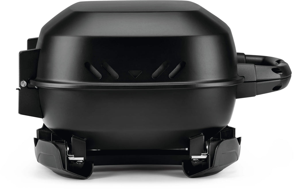 Napoleon TravelQ 240 Portable Gas Grill with Folding Legs and Cast Iron Grids