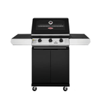 BeefEater 1200E Series - 3 Burner BBQ & Side Burner Trolley