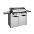 BeefEater 1600S Series - 5 Burner BBQ & Side Burner Trolley
