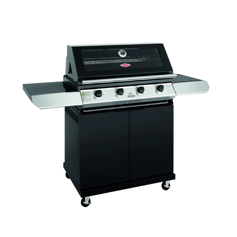BeefEater 1200E Series - 4 Burner BBQ & Side Burner Trolley