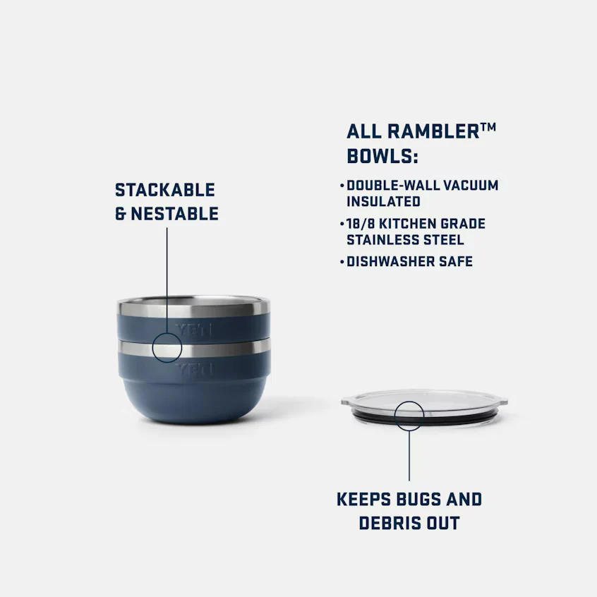 Yeti RAMBLER® SMALL INSULATED BOWL WITH LID
