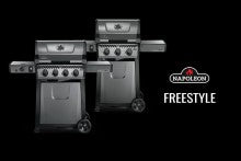 Freestyle 365 Gas Grill | Propane BBQ | JETFIRE Ignition | Cast Iron Cooking Grids | 3 Burner Grill | Outdoor BBQ UK | Ember BBQ Co